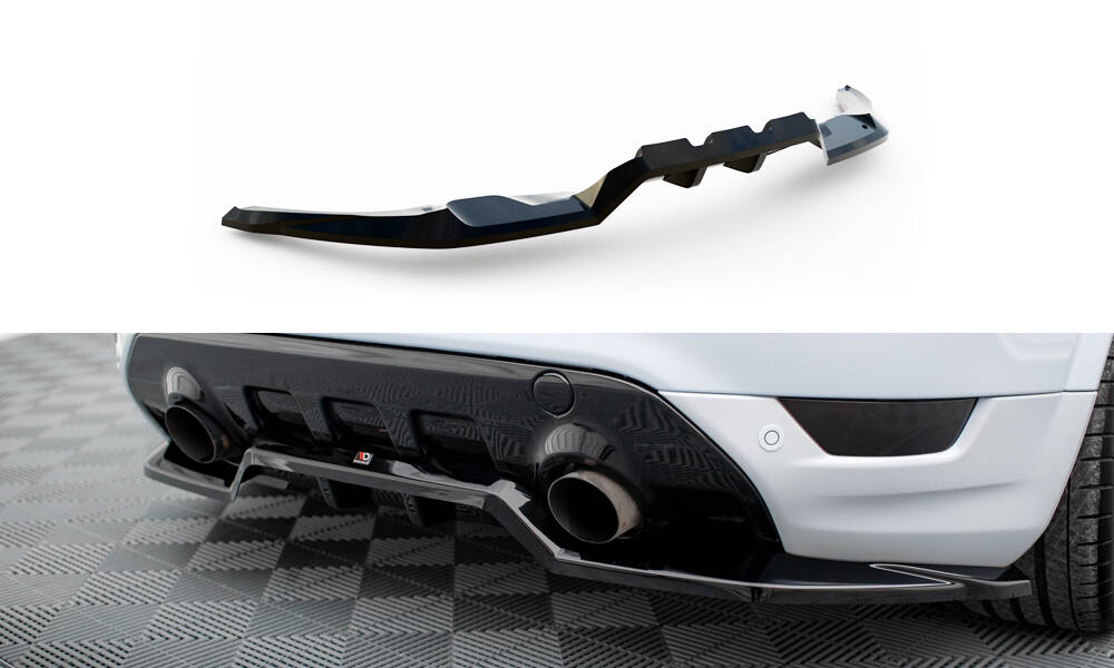 Central Rear Splitter (Vertical Bars) Ford Kuga ST Mk1
