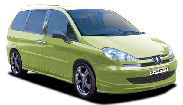 PEUGEOT 807 FRÄMRE STÖTFÅNGARE LÄPP [CARCEPT]
