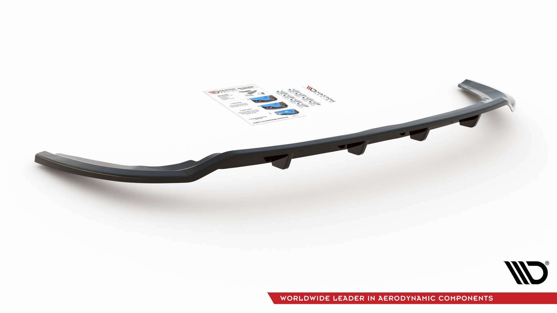 Central Rear Splitter (Vertical Bars) Ford C-Max Mk2 (2010-2014) - 7