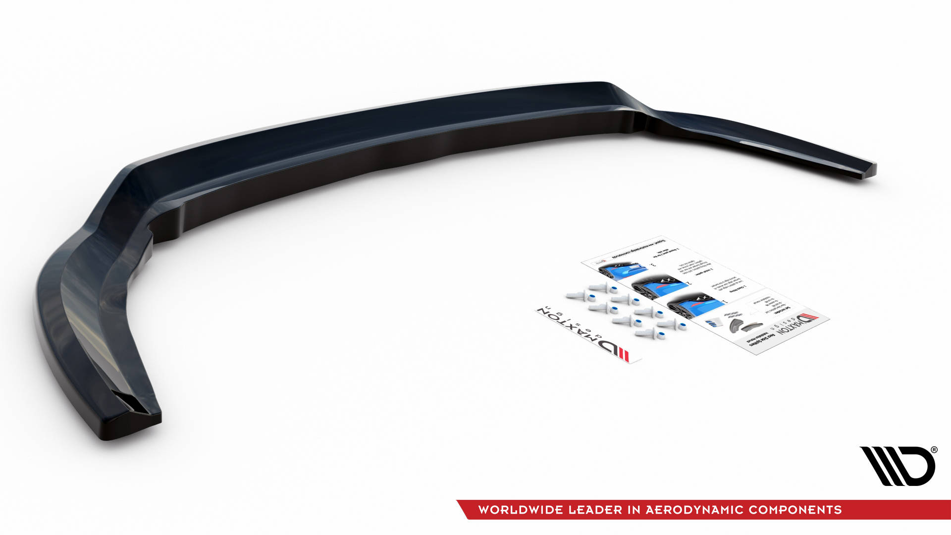 Central Rear Splitter (Vertical Bars) Ford C-Max Mk2 (2010-2014) - 6