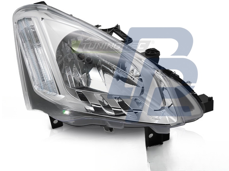 Headlight Chrome Right Side TYC for Citroen Berlingo 2012–2018 - 2