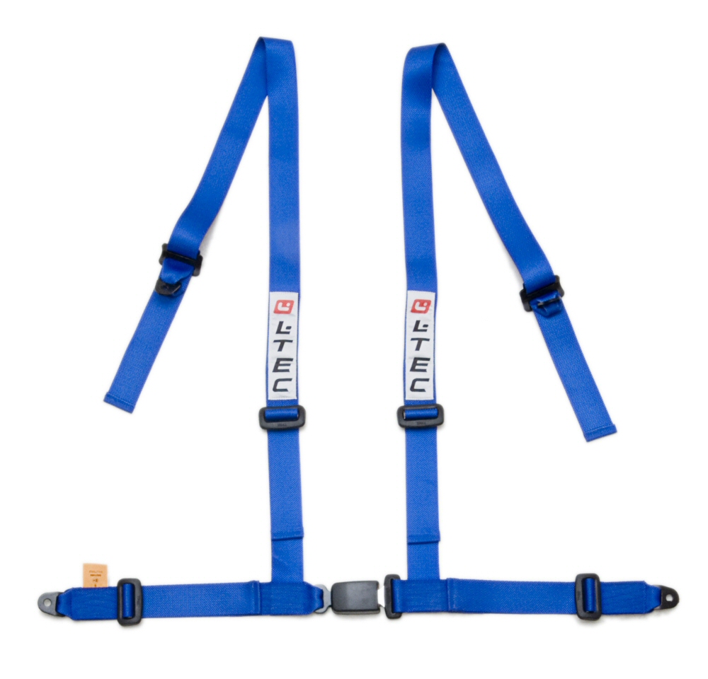 LTEC 4-POINT SEATBELT STREET 2 INCH BLUE