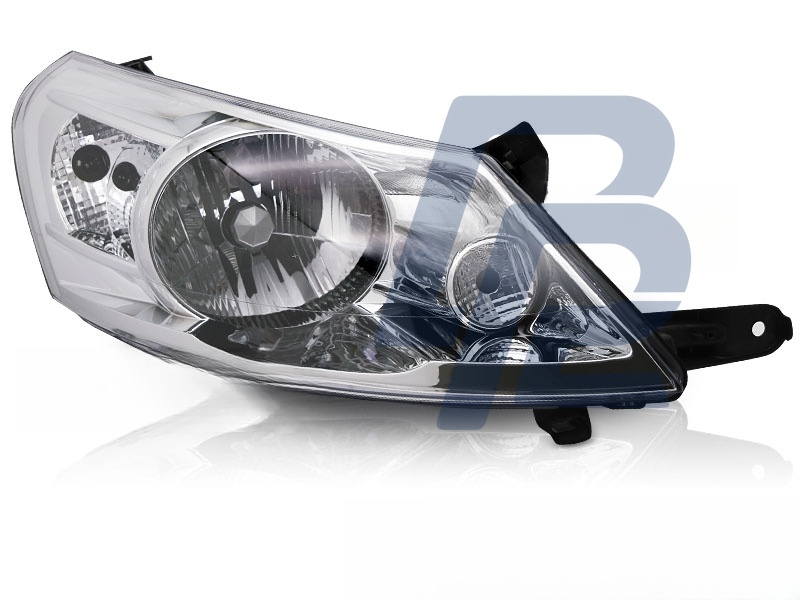 Headlight Chrome Right Side TYC for Citroen Jumpy Peugeot Expert Fiat Scudo 2007–2016 - 4