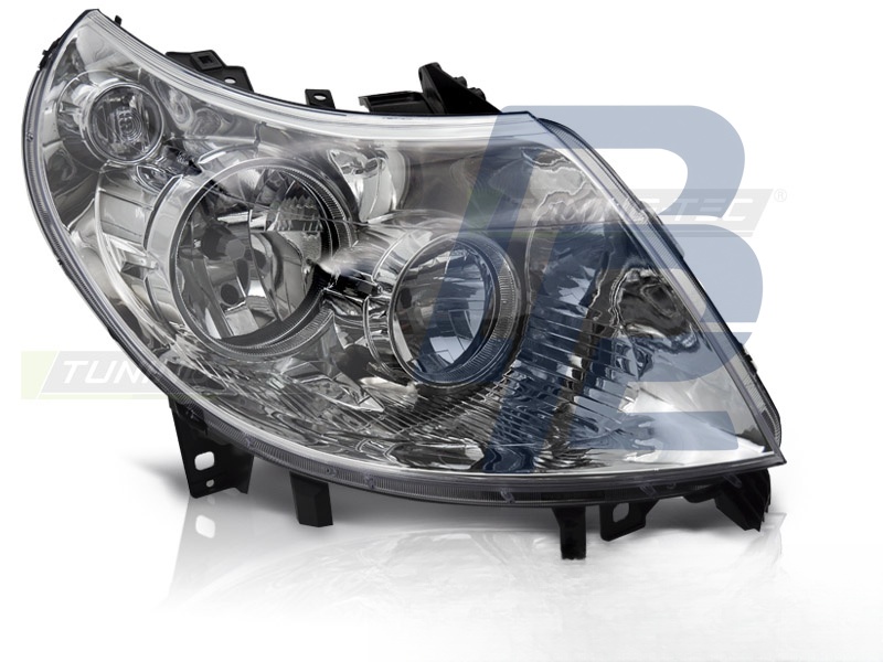 Headlight Chrome Right Side TYC for Ducato / Boxer / Jumper 2010–2014 - 6