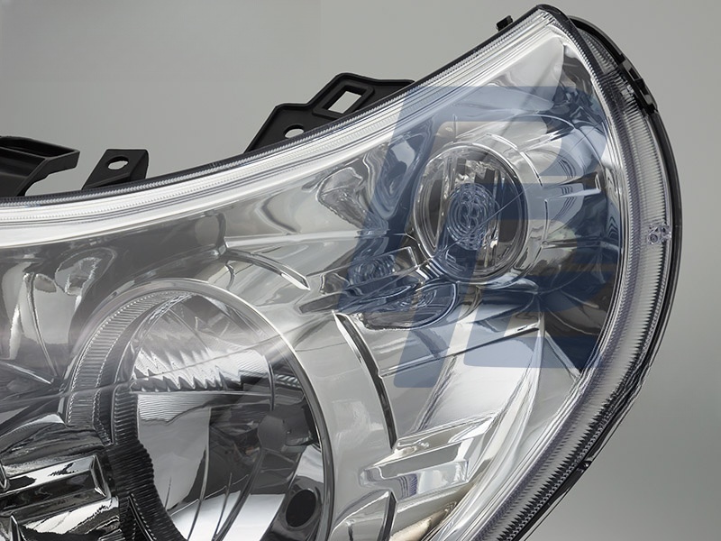 Headlight Chrome Left Side TYC for Ducato / Boxer / Jumper 2006–2010 - 2