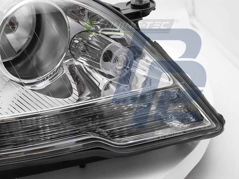 Headlight Chrome Right Side TYC for Mercedes W164 2009–2011 - 2