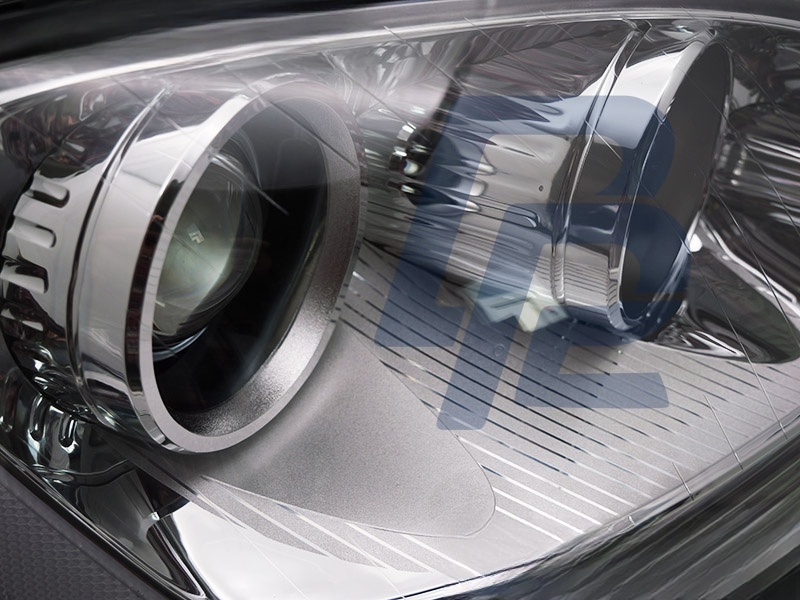 Headlight Chrome Right Side TYC for Mercedes W164 2009–2011 - 4