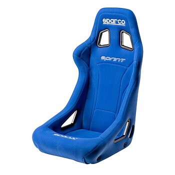 SPARCO UNIVERSAL RACING/BUCKET SEAT SPRINT V BLUE INCL FIA
