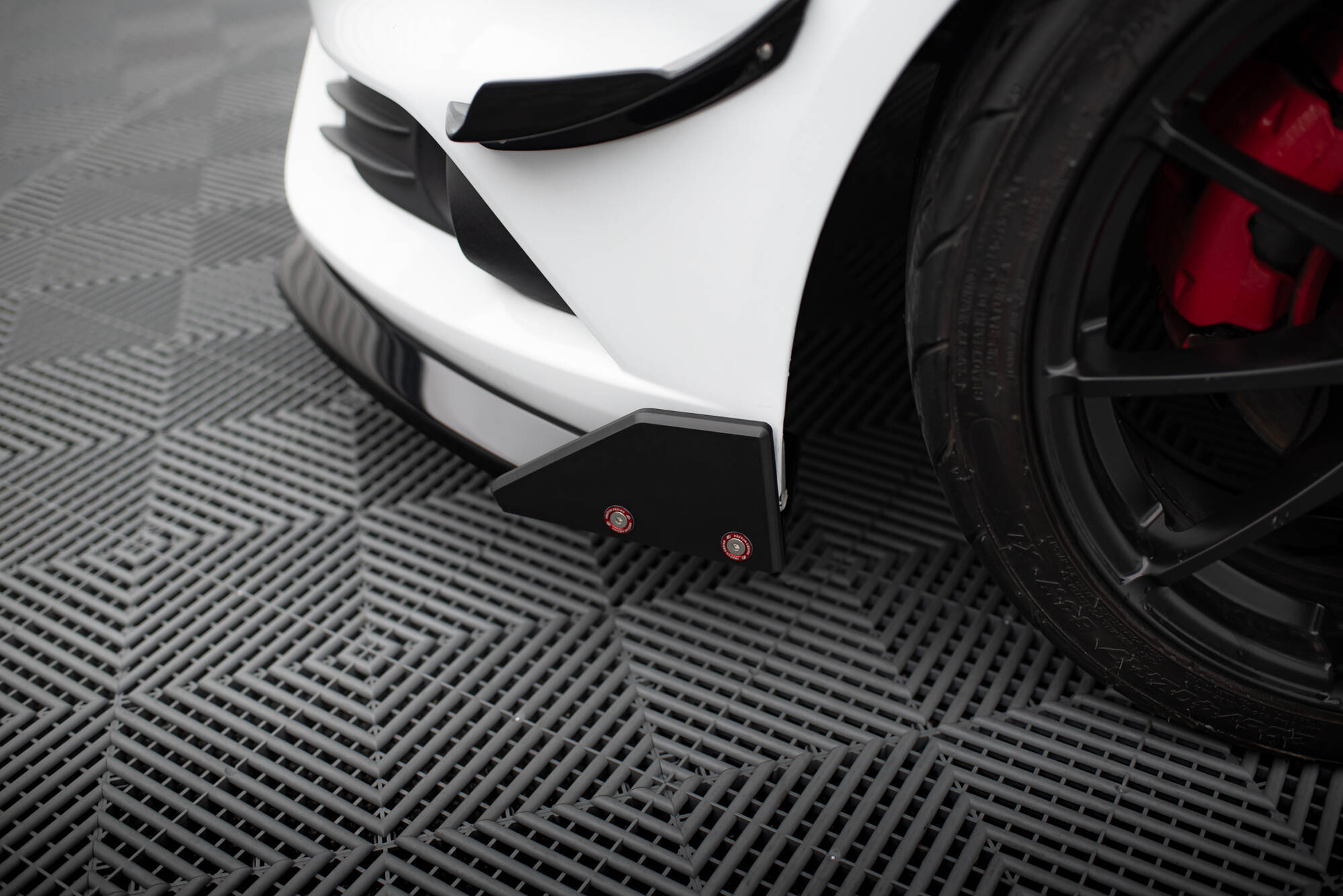 Front Splitter V.6 + Flaps Ford Fiesta ST Mk7 Facelift - 6