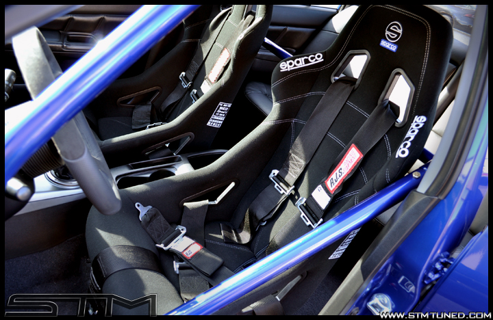 SPARCO UNIVERSAL RACING/BUCKET SEAT SPRINT V RED INCL FIA - 3
