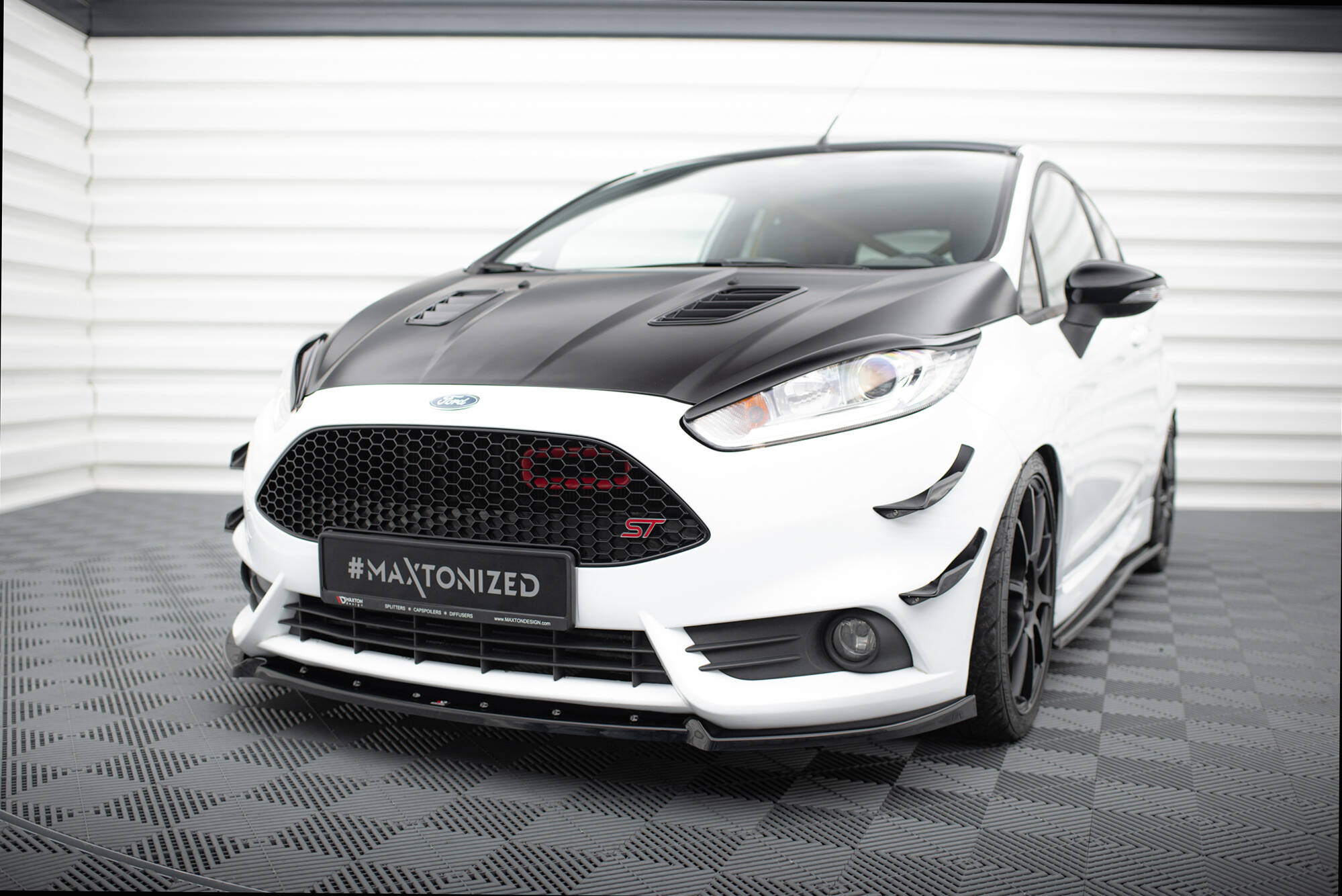 Front Splitter V.4 Ford Fiesta ST Mk7 Facelift - 3