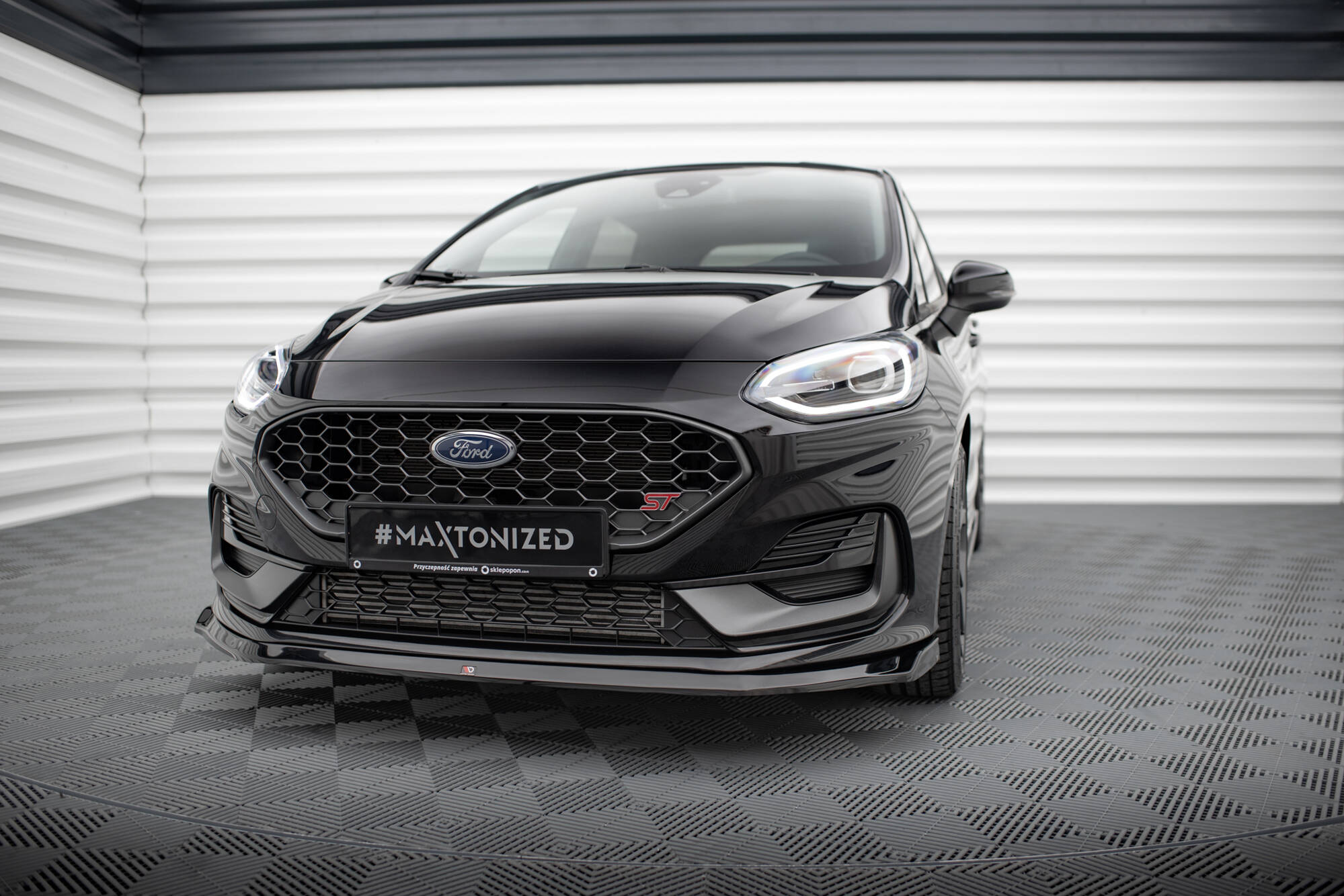 Front Splitter V.3 Ford Fiesta ST / ST-Line Mk8 Facelift - 4