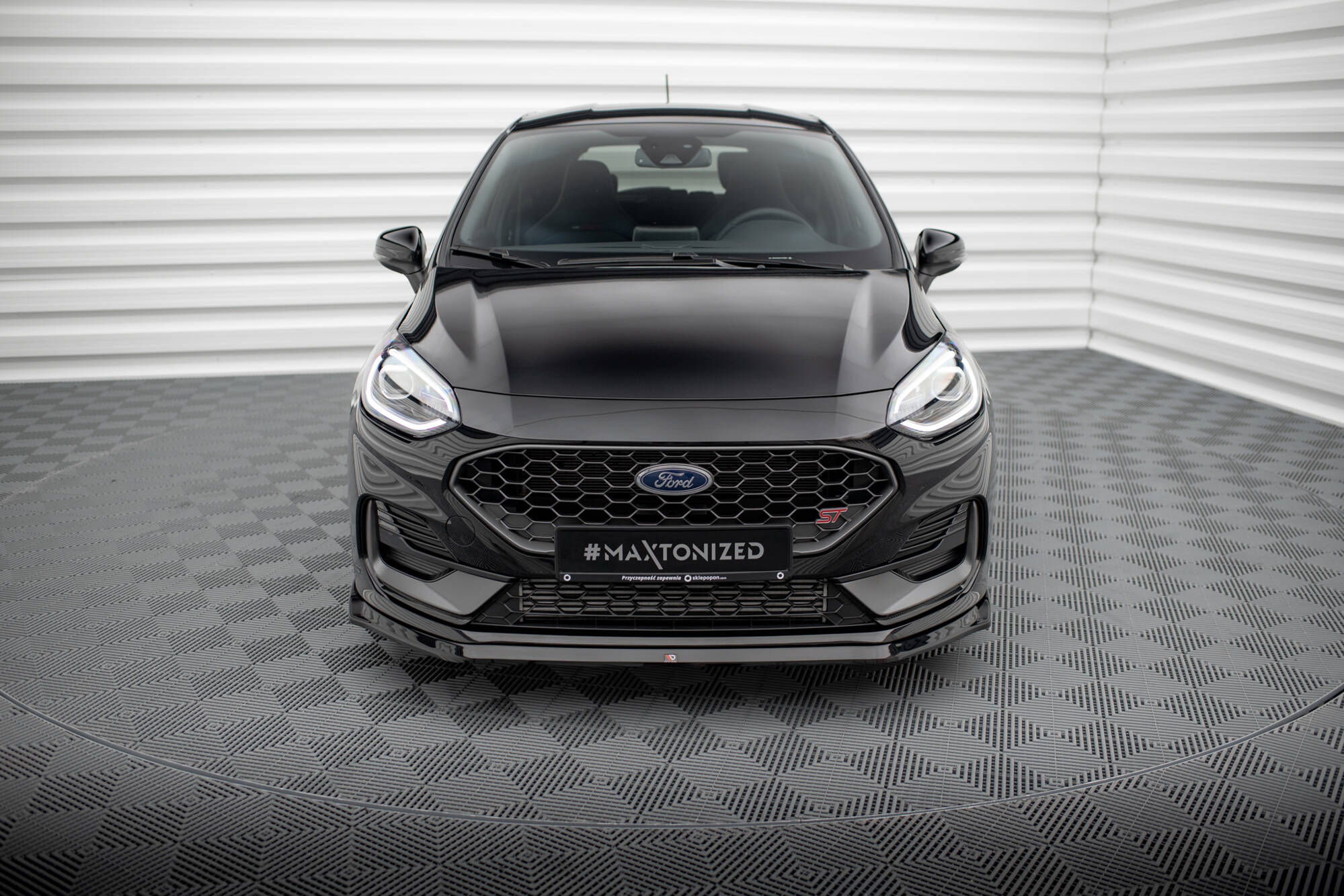 Front Splitter V.3 Ford Fiesta ST / ST-Line Mk8 Facelift - 2