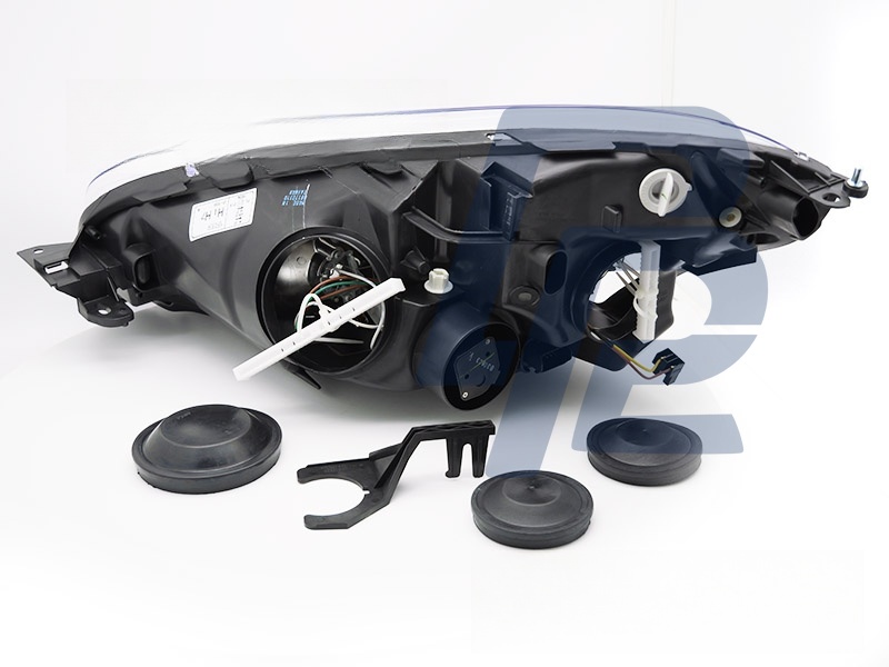 Headlight Chrome Right Side TYC for Citroen C4 Picasso 2006–2010 - 4