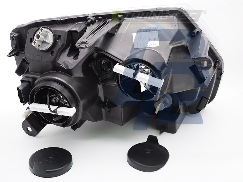 Headlight Black Left Side TYC for Dacia Duster 2013–2017 - 4