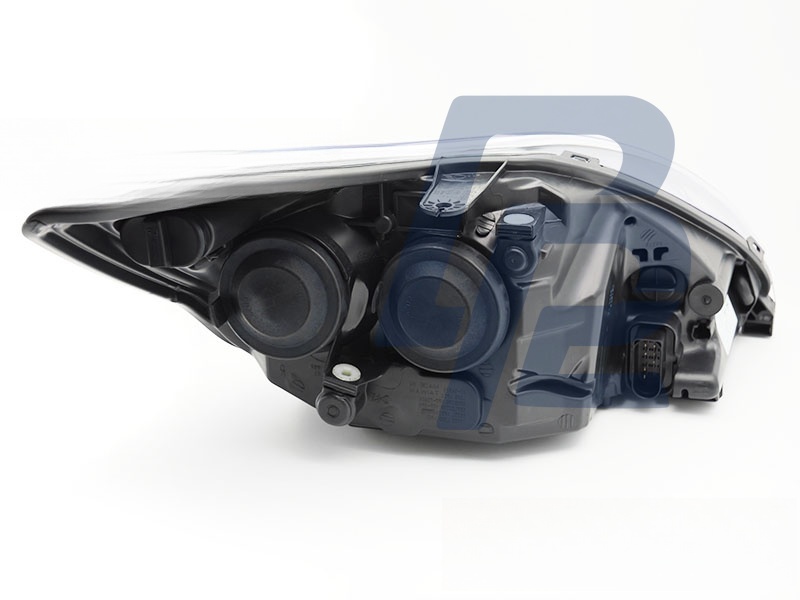 Headlight Black Left Side TYC for Ford Focus MK2 2008–2010 - 2