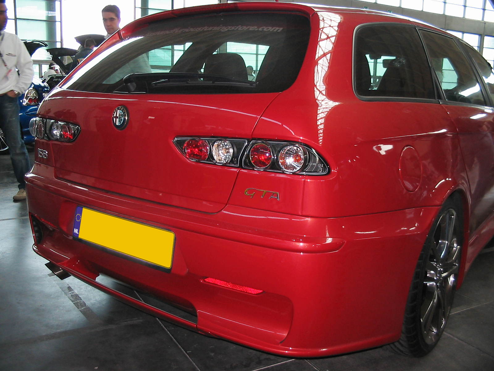 ALFA ROMEO 156 98+ KROM BAKLAMPOR - 2
