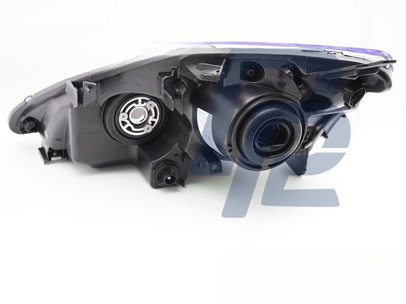 Headlight Black Right Side TYC for Honda Civic 2003–2006 Hatchback - 3