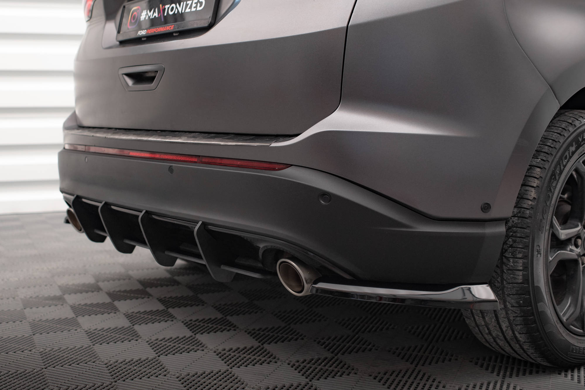 Rear Side Splitters V.1 Ford Edge Mk2 - 3