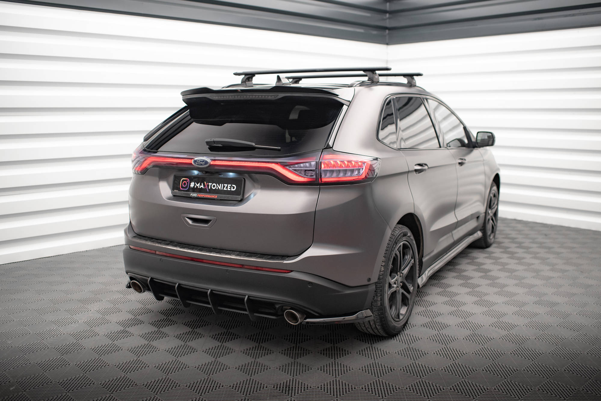 Rear Side Splitters V.1 Ford Edge Mk2 - 2