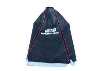 UNIVERSAL REAL LEATHER MUGEN STYLE RED STITCH SHIFT BOOT