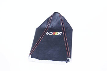 UNIVERSAL REAL LEATHER RALLI ART STYLE RED STITCH SHIFT BOOT