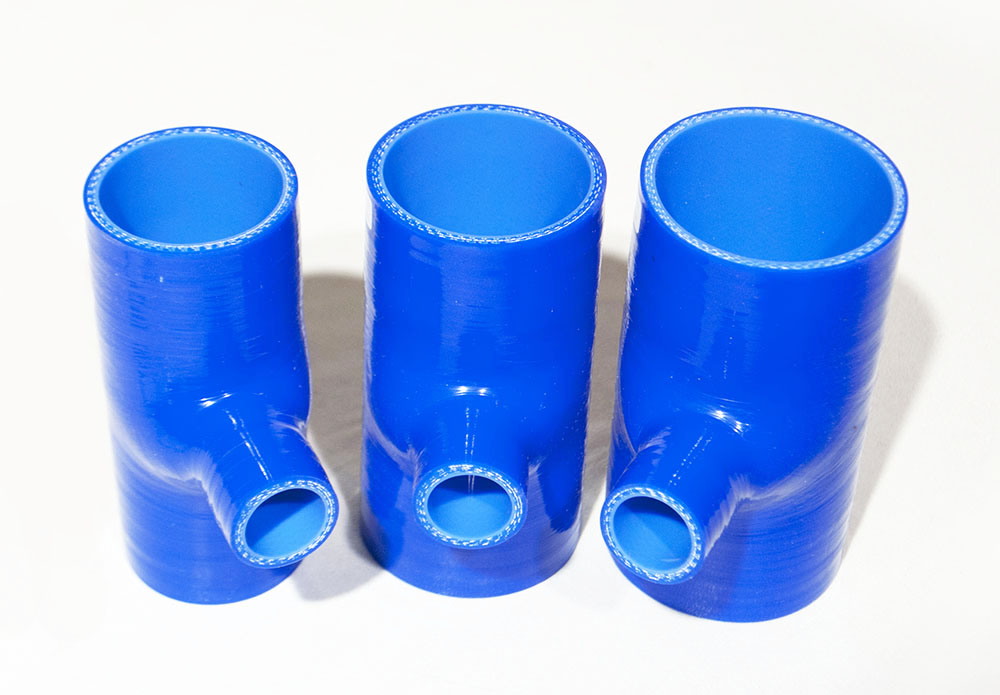 UNIVERSAL SILICONE T-SHAPE BLOWOFF ADAPTER INNER 51X25MM - 3