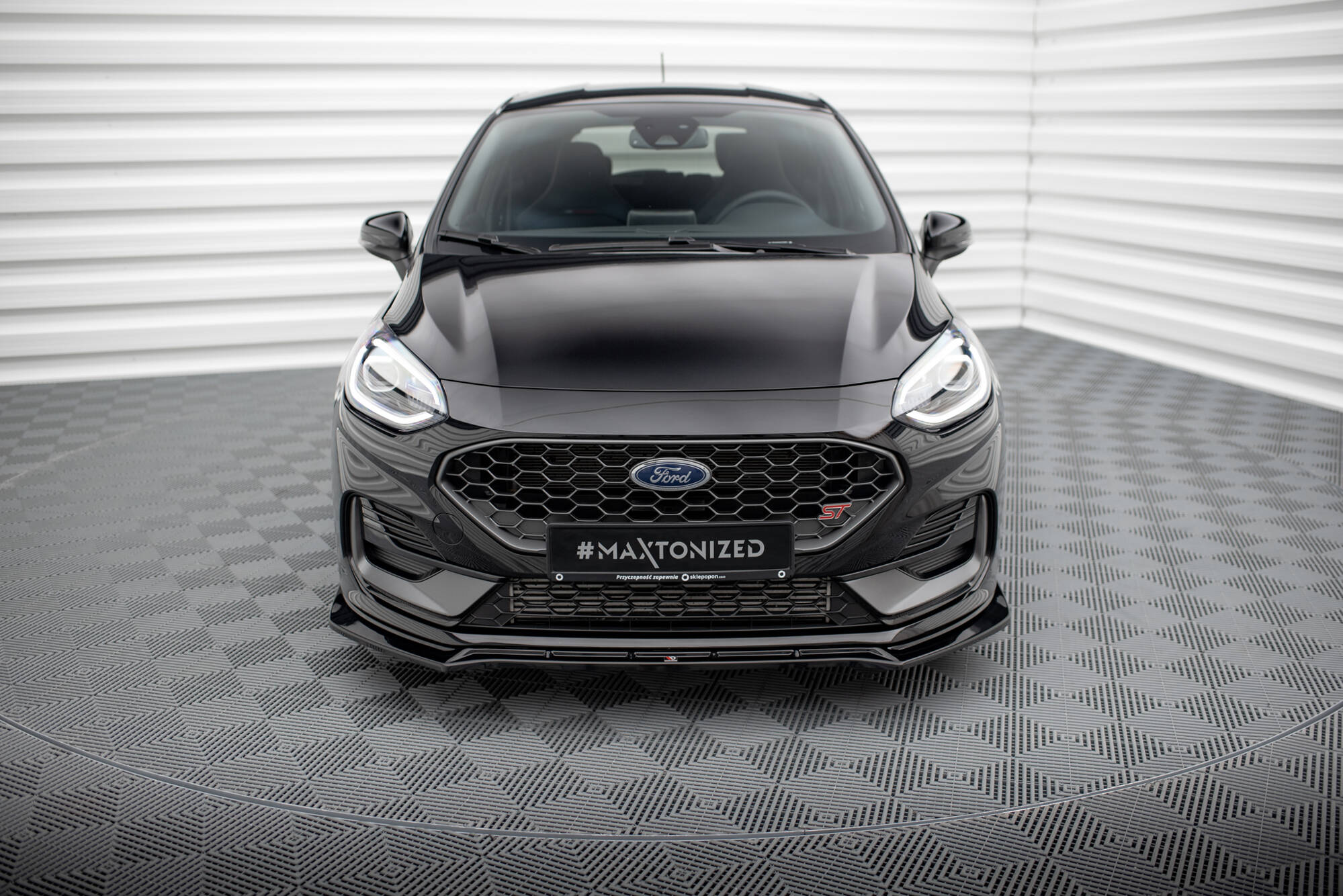 Front Splitter V.4 Ford Fiesta ST / ST-Line Mk8 Facelift - 2