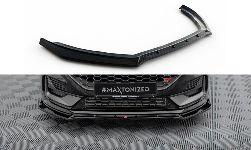 Front Splitter V.4 Ford Fiesta ST / ST-Line Mk8 Facelift