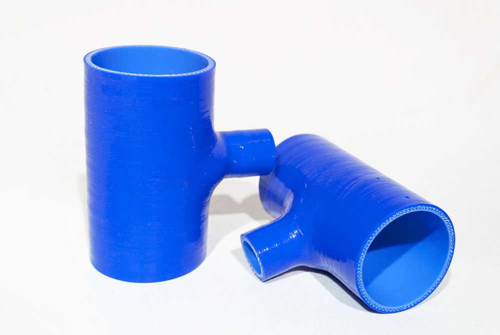 UNIVERSAL SILICONE T-SHAPE BLOWOFF ADAPTER INNER 60X25MM - 4