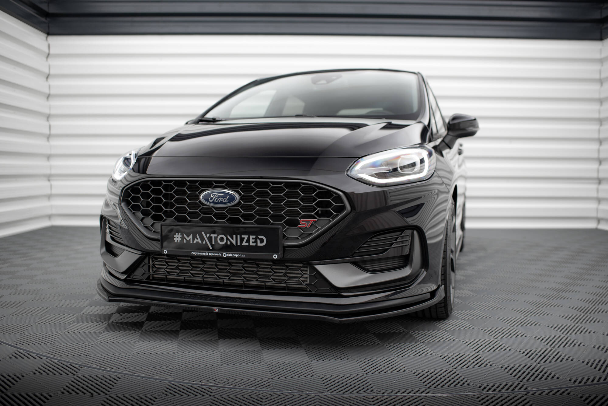 Front Splitter V.1 Ford Fiesta ST / ST-Line Mk8 Facelift - 2