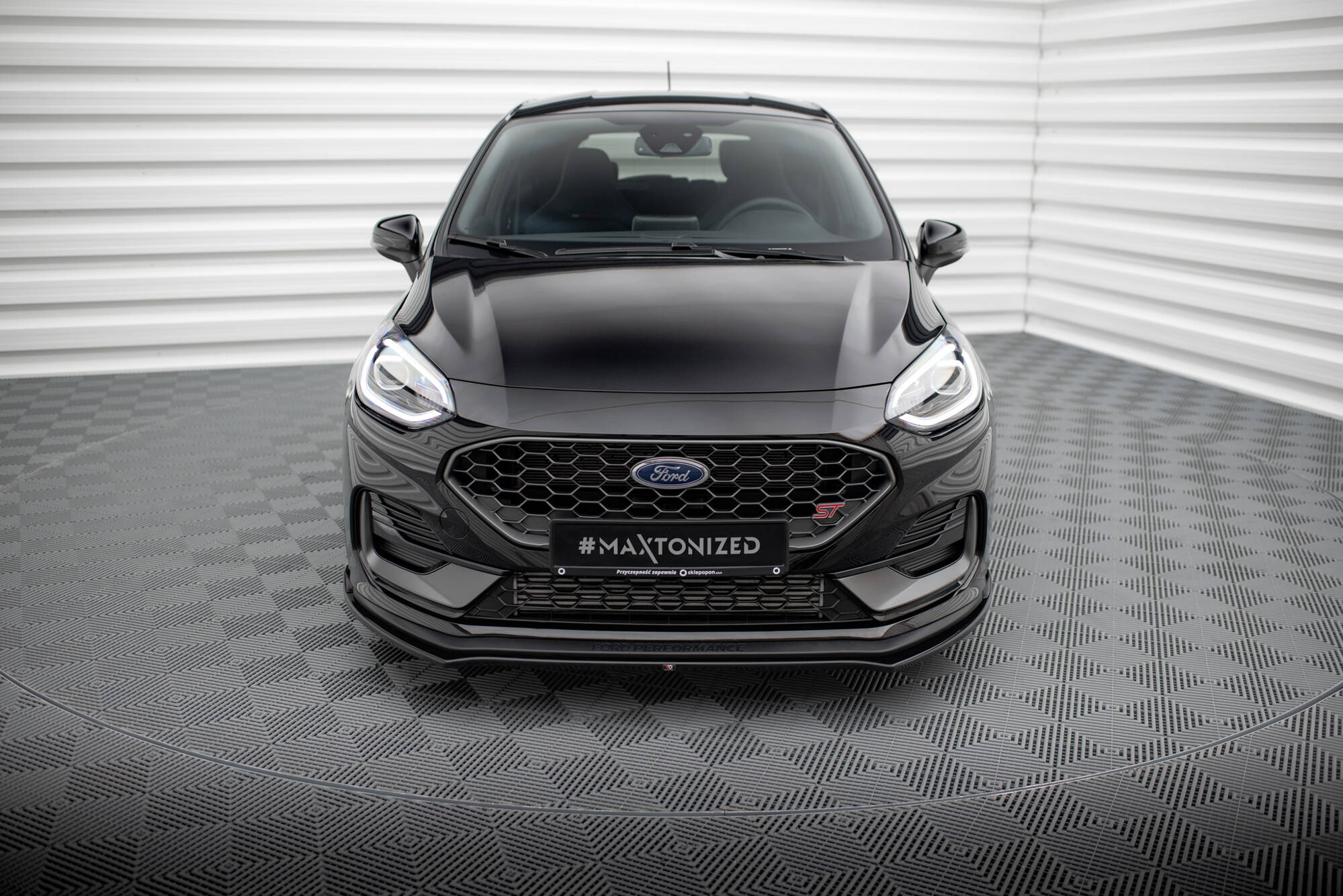 Front Splitter V.1 Ford Fiesta ST / ST-Line Mk8 Facelift - 4