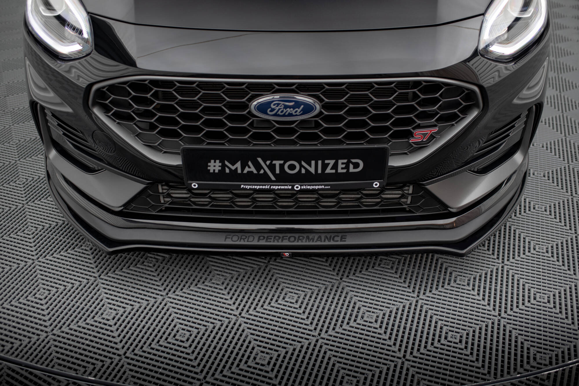 Front Splitter V.1 Ford Fiesta ST / ST-Line Mk8 Facelift - 5