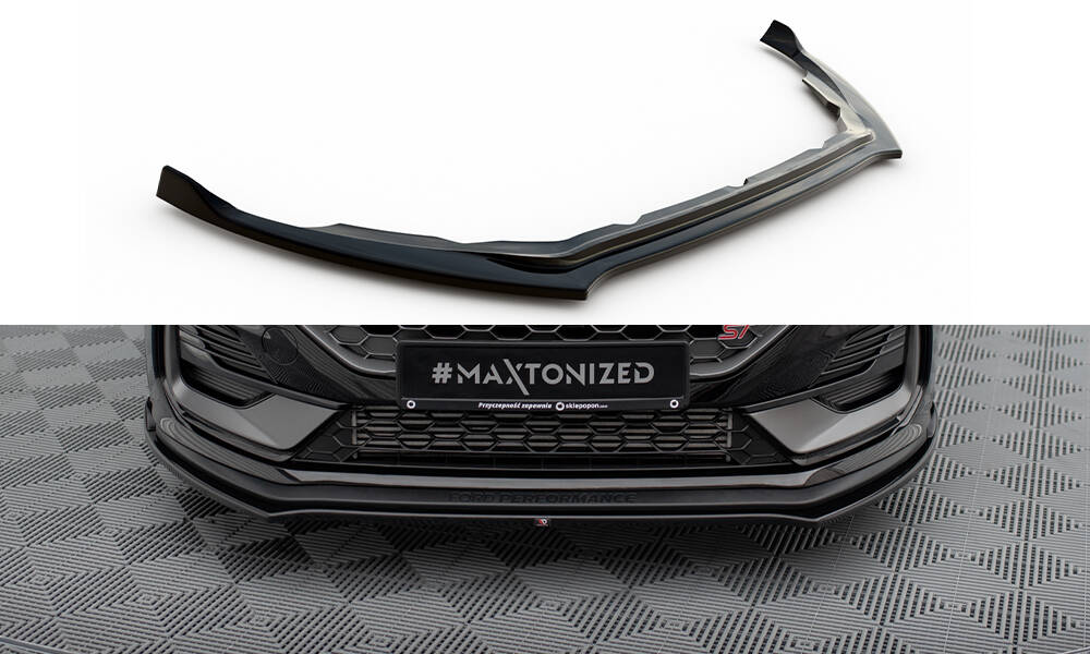 Front Splitter V.1 Ford Fiesta ST / ST-Line Mk8 Facelift