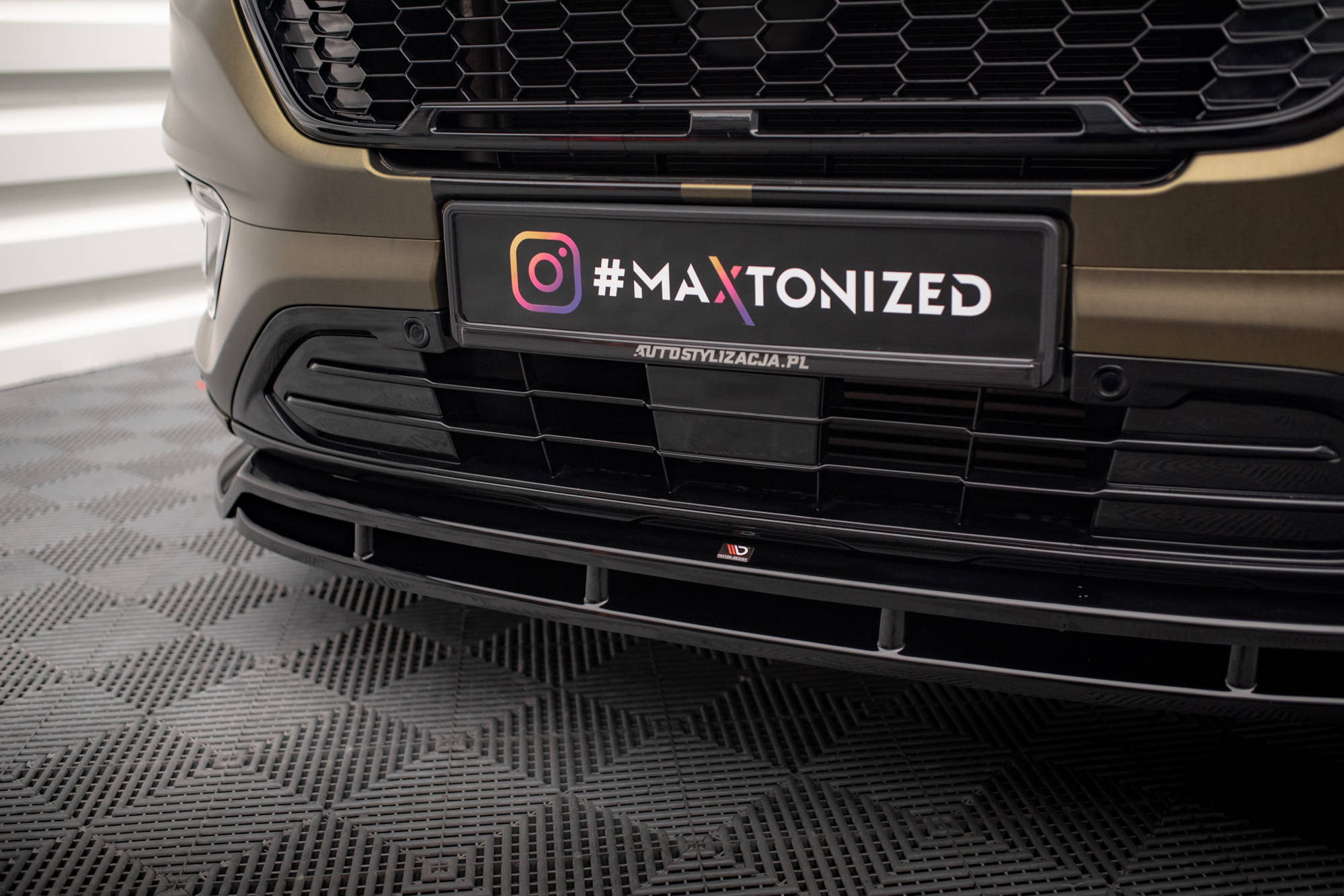 Front Splitter Ford Tourneo Custom Mk1 Facelift - 4