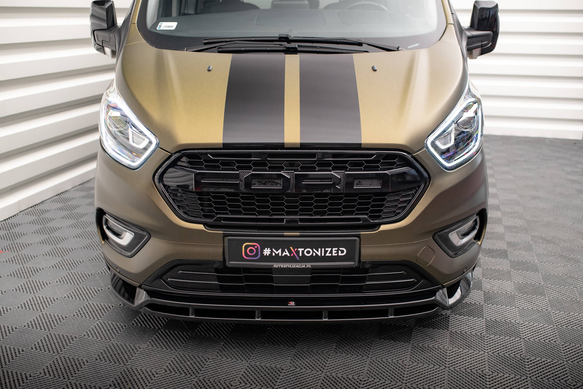 Front Splitter Ford Tourneo Custom Mk1 Facelift - 3