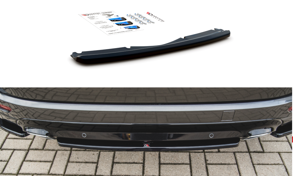 Central Rear Splitter Ford S-Max Vignale Mk2 Facelift (2019-)