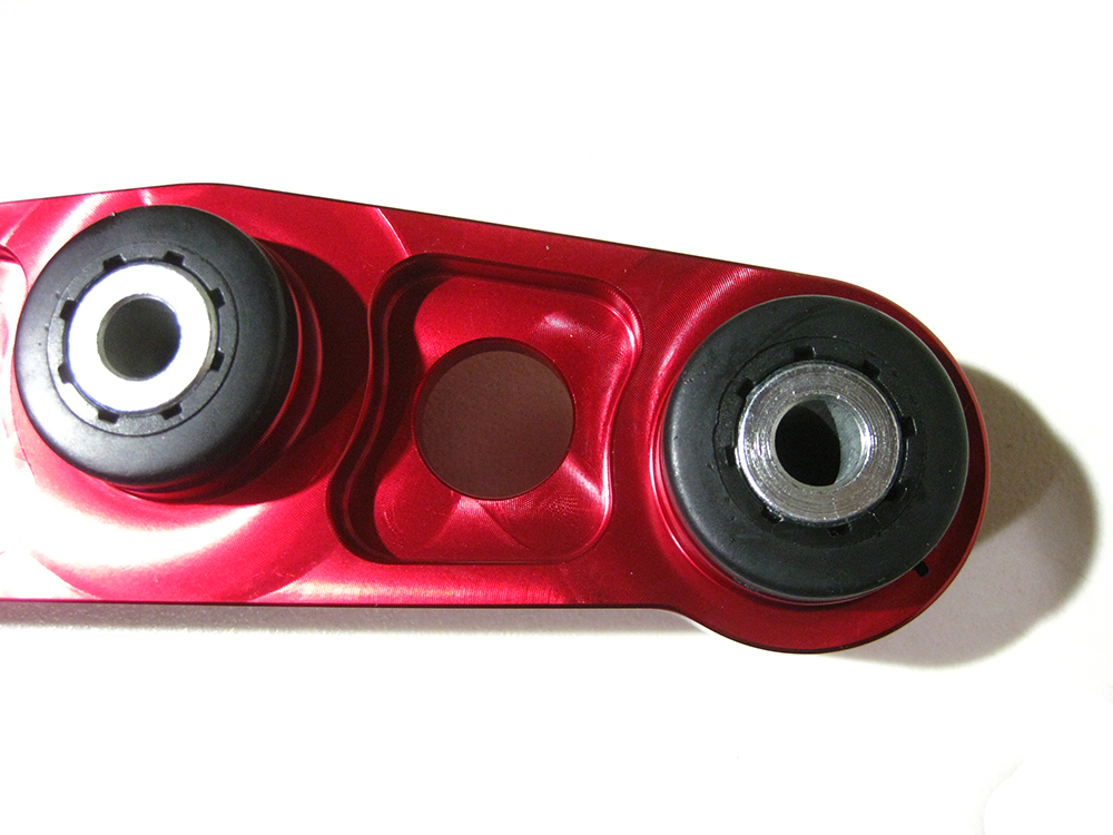 HONDA CIVIC/CRX/SOL 88-95 REAR LOWER CONTROL ARMS V2 RED - 3