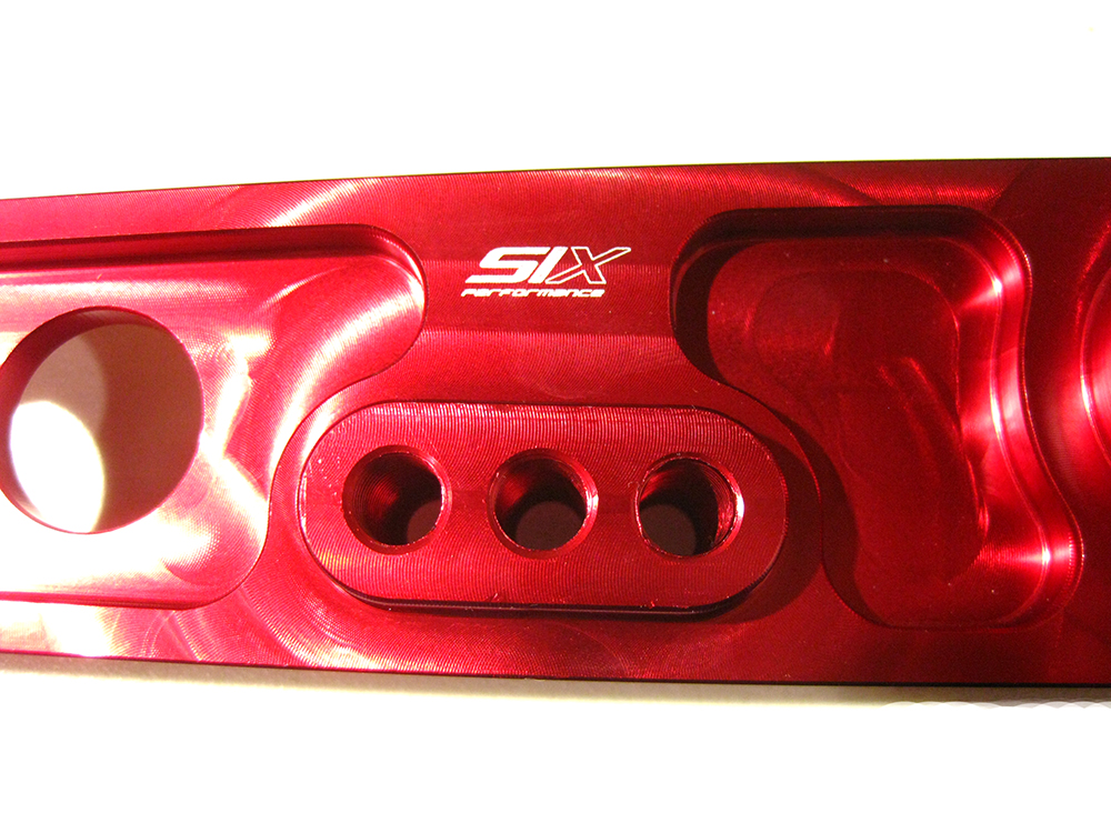 HONDA CIVIC/CRX/SOL 88-95 REAR LOWER CONTROL ARMS V2 RED - 4
