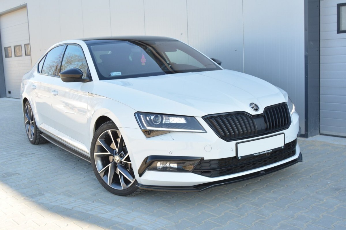 FRONT SPLITTER V.2 SKODA SUPERB III - 5