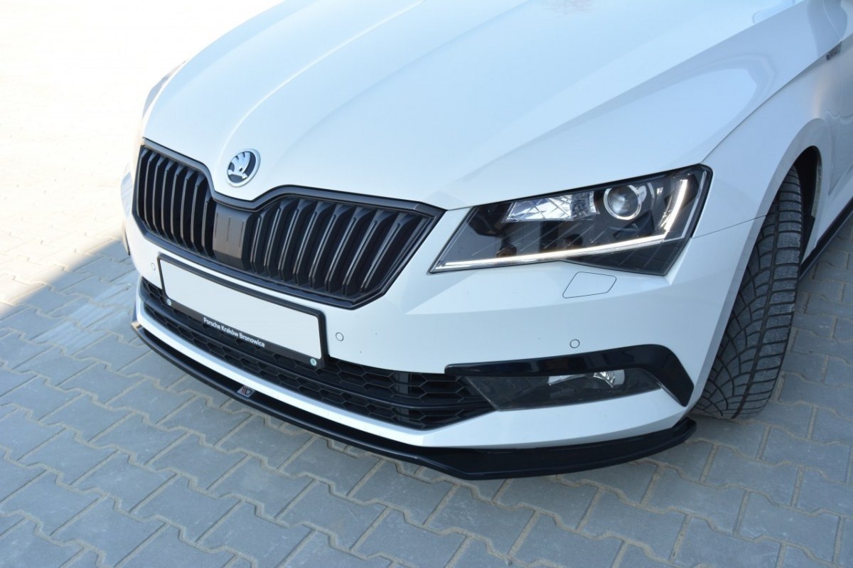 FRONT SPLITTER V.2 SKODA SUPERB III - 4
