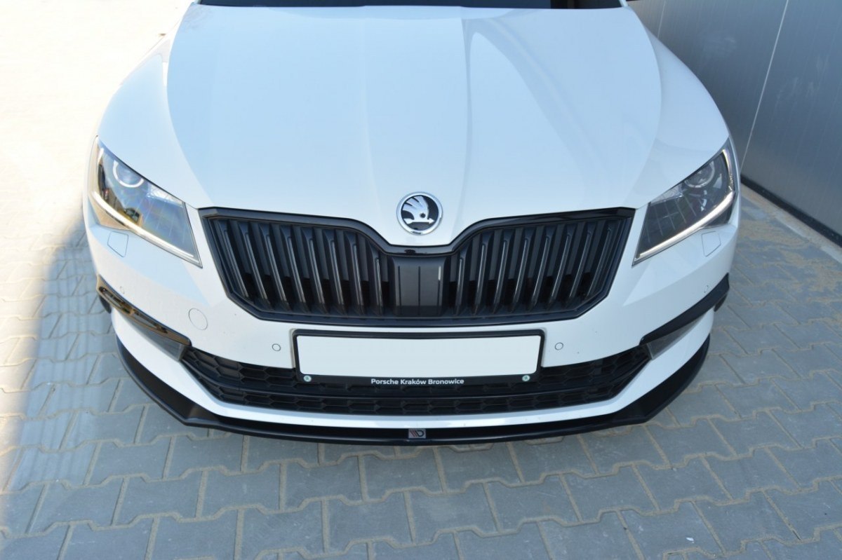 FRONT SPLITTER V.2 SKODA SUPERB III - 3