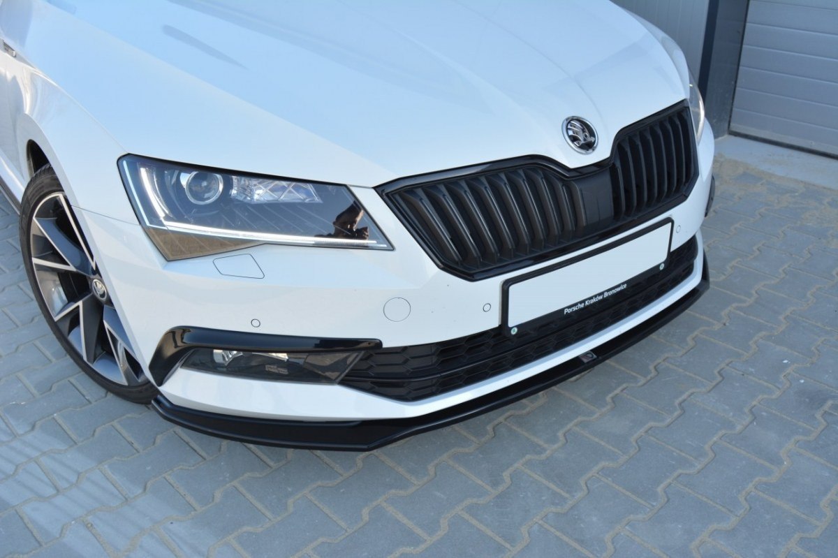 FRONT SPLITTER V.2 SKODA SUPERB III - 2