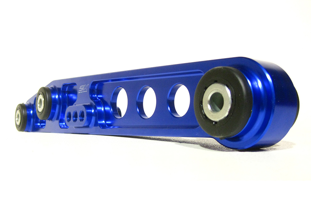 HONDA CIVIC/CRX/SOL 88-95 REAR LOWER CONTROL ARMS V2 BLUE - 6