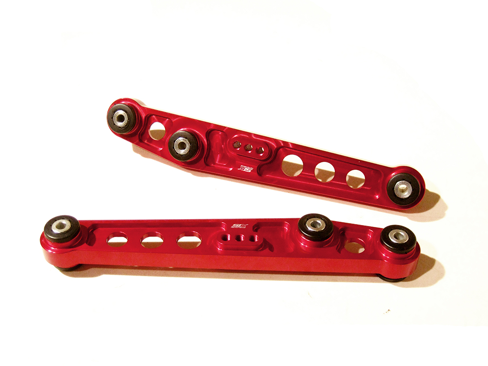 HONDA CIVIC 96-00 EK ALU REAR LOWER CONTROL ARMS V2 RED