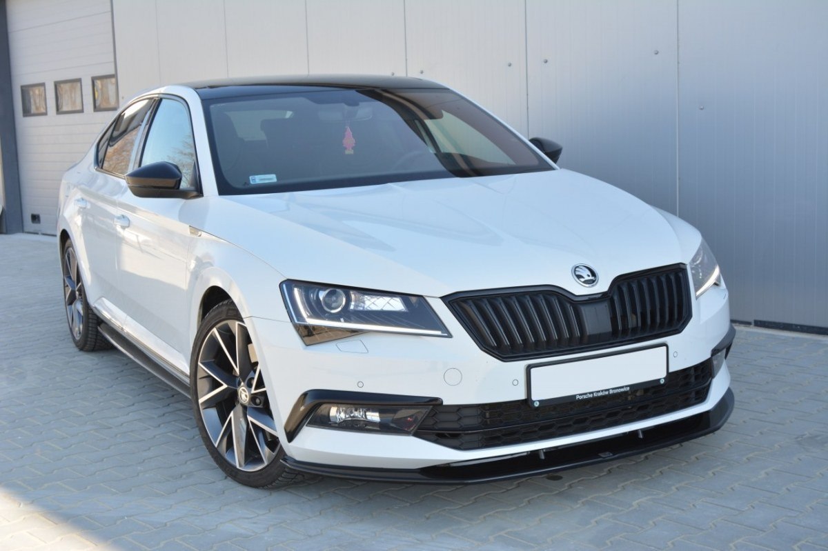 FRONT SPLITTER V.3 SKODA SUPERB III - 5