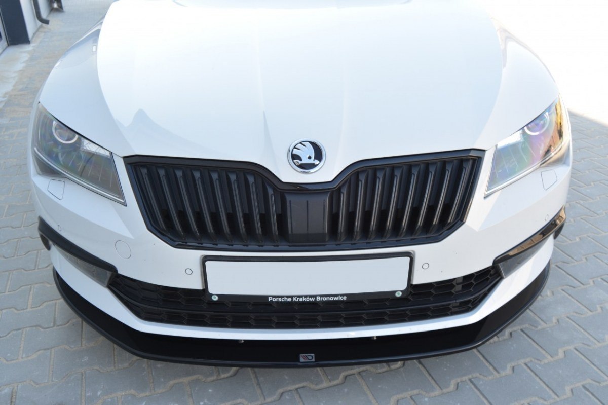 FRONT SPLITTER V.3 SKODA SUPERB III - 3
