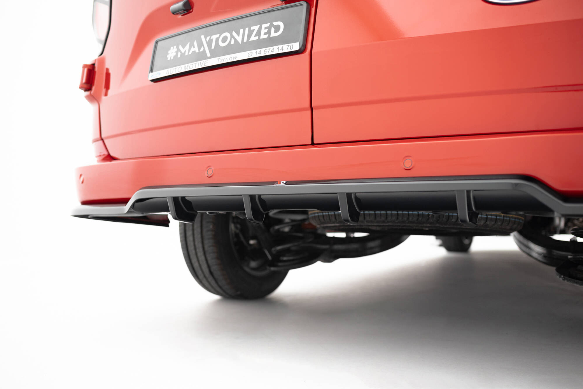 Rear Splitter (Vertical Bars) Ford Transit Custom Mk2 - 4
