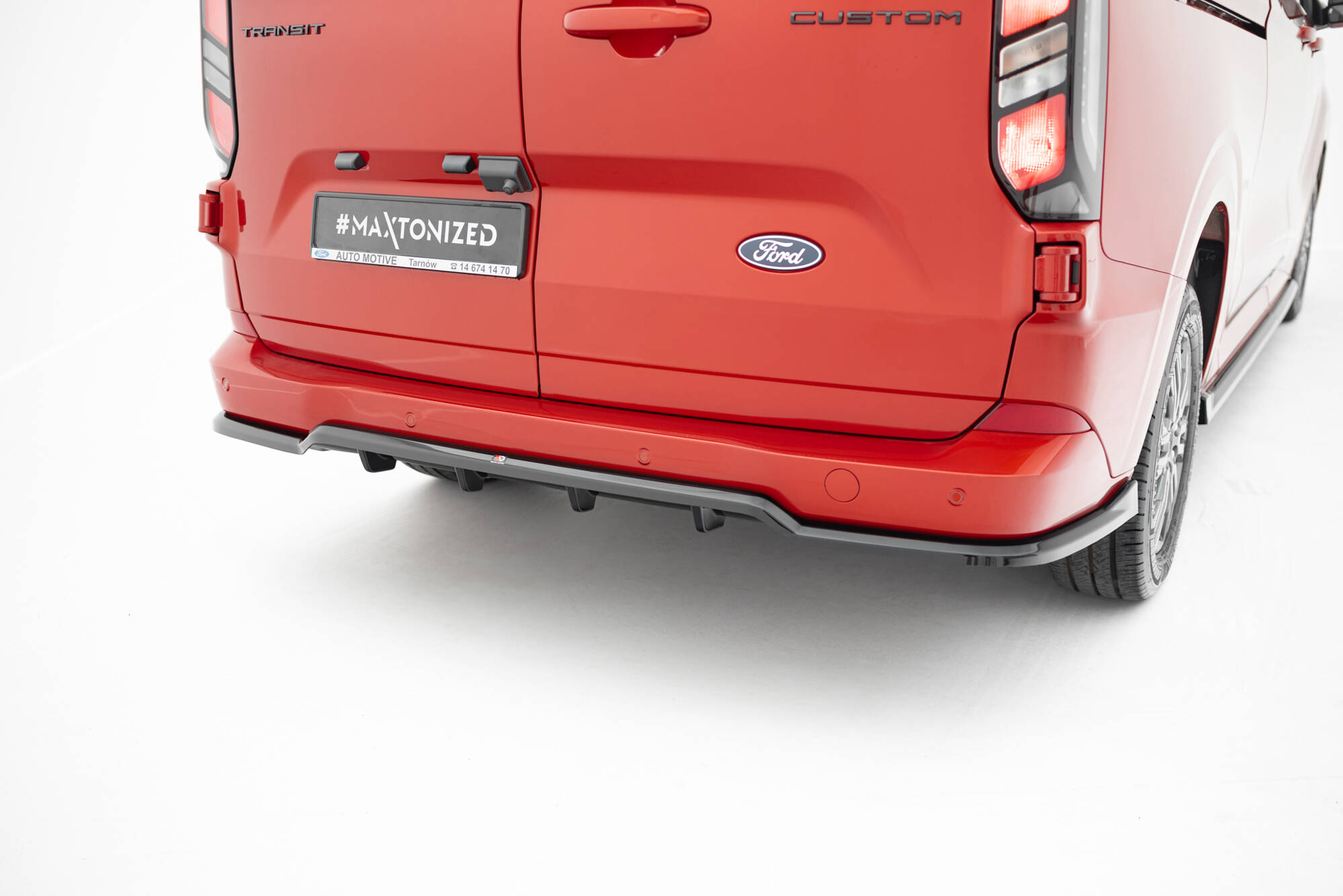 Rear Splitter (Vertical Bars) Ford Transit Custom Mk2 - 3