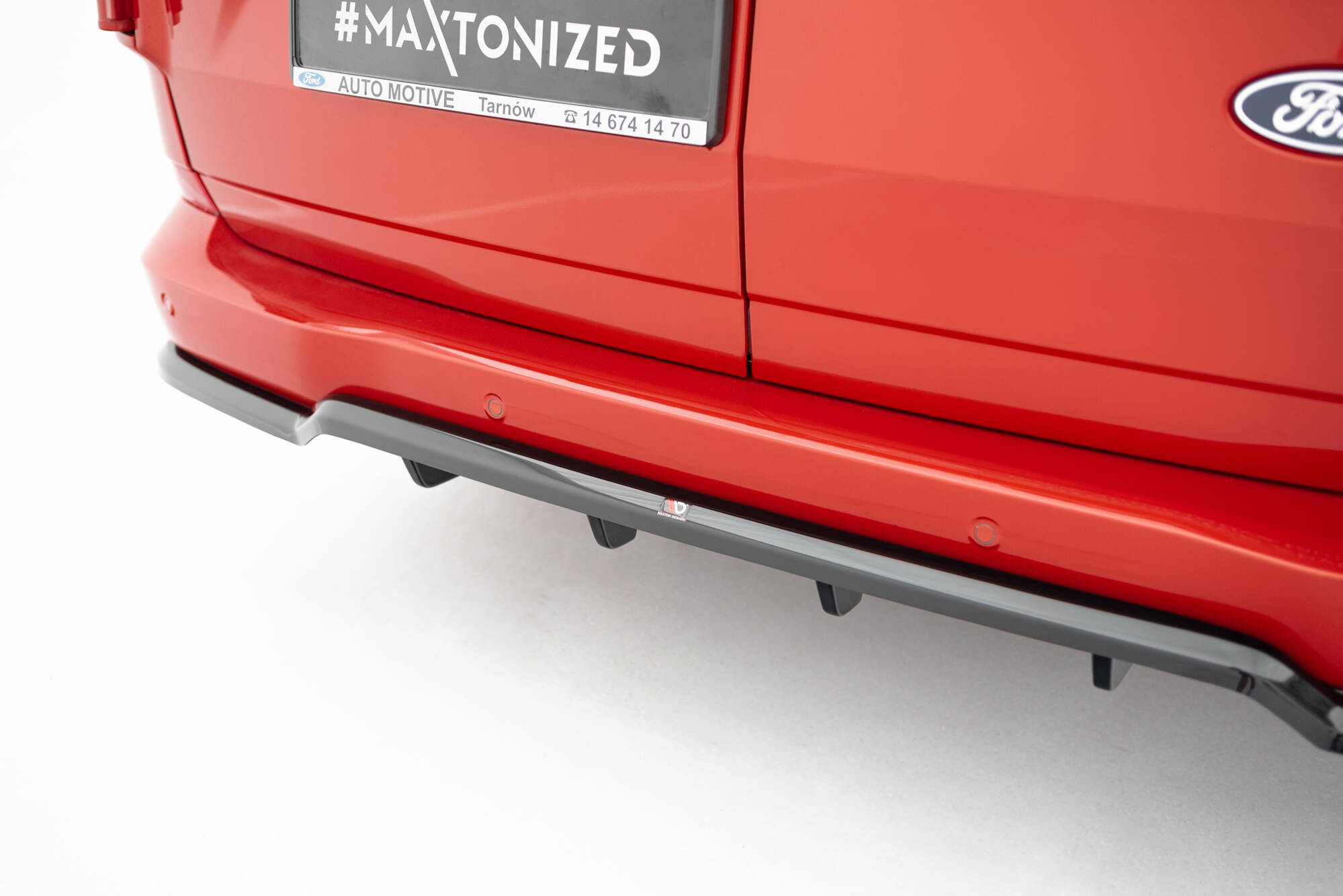 Rear Splitter (Vertical Bars) Ford Transit Custom Mk2 - 5